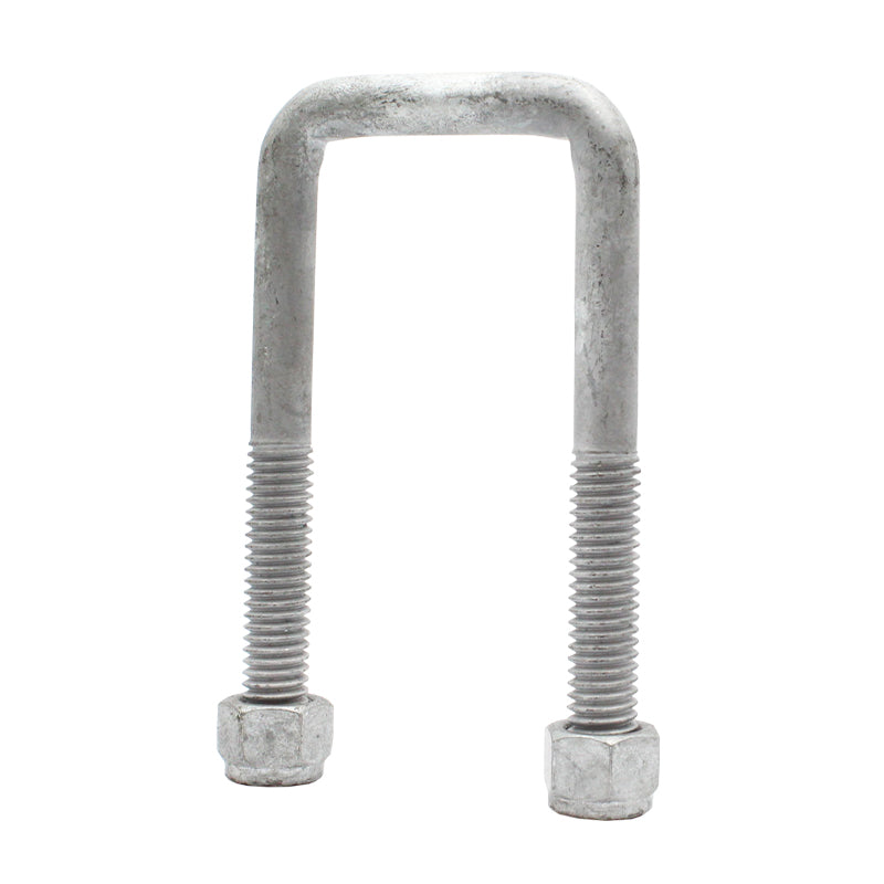 U-Bolts with Nyloc Nut 1/2″ Galvanised