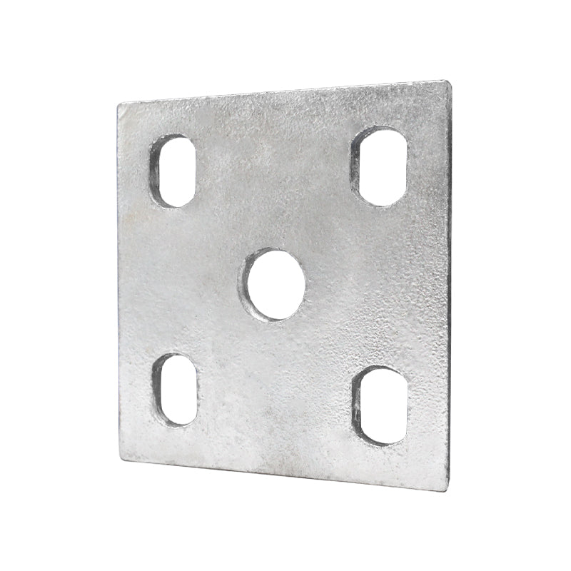 Fish Plate Galvanised 8mm Slotted Suit 45mm Spring