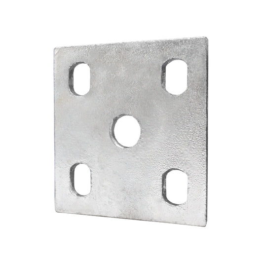 Fish Plate Galvanised 8mm Slotted Suit 45mm Spring