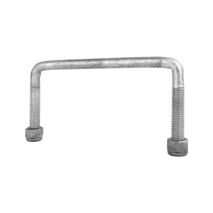 U-Bolts with Nyloc Nut 1/2″ Galvanised