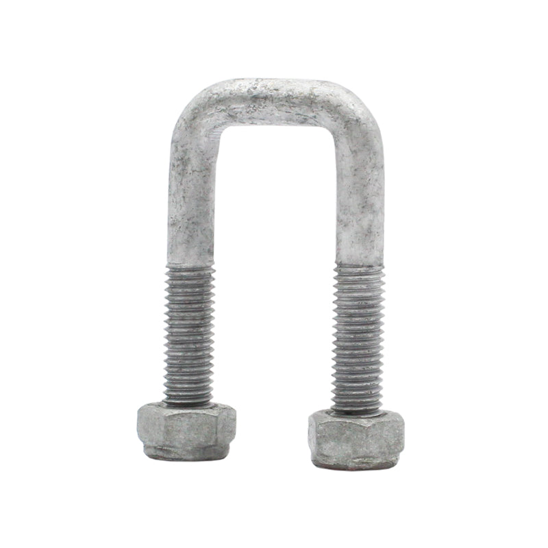 U-Bolts with Nyloc Nut 1/2″ Galvanised