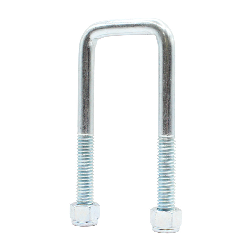 U-Bolts with Nyloc Nut 1/2″ Zinc