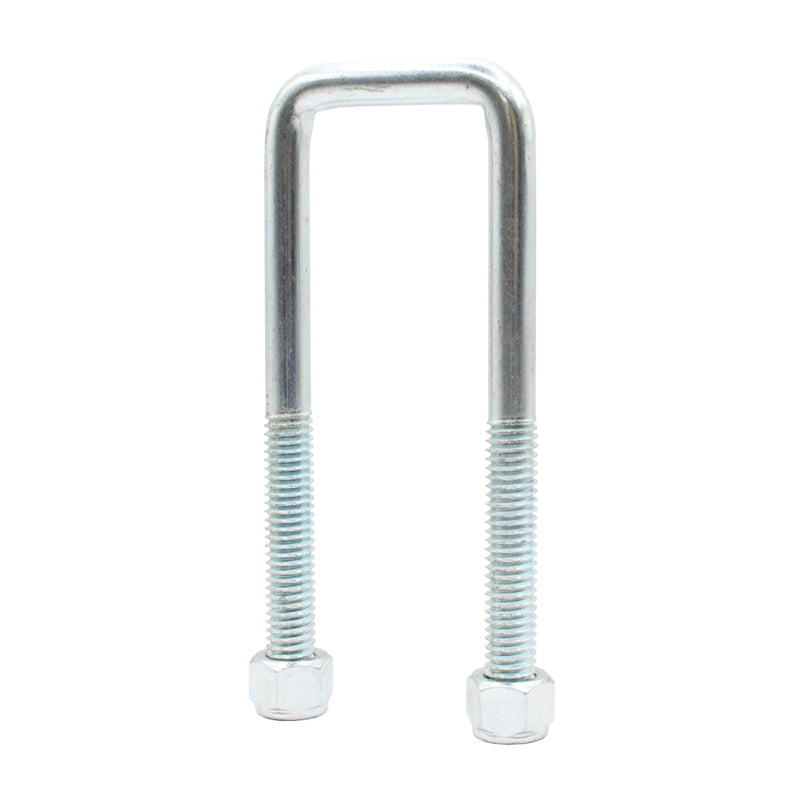U-Bolts with Nyloc Nut 1/2″ Zinc