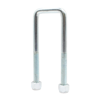 U-Bolts with Nyloc Nut 1/2″ Zinc
