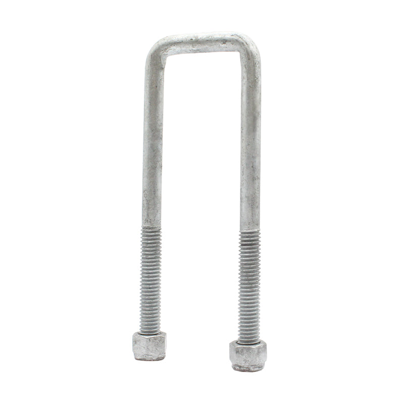 U-Bolts with Nyloc Nut 1/2″ Galvanised