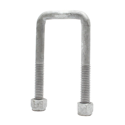 U-Bolts with Nyloc Nut 1/2″ Galvanised