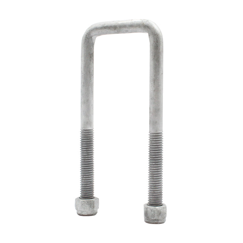 U-Bolts with Nyloc Nut 1/2″ Galvanised