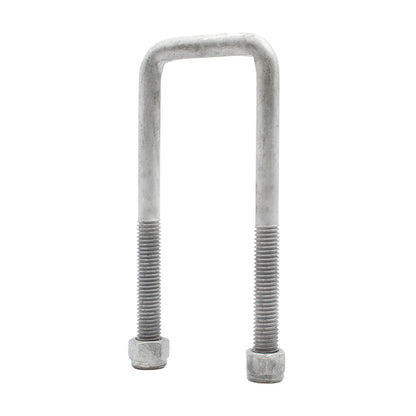 U-Bolts with Nyloc Nut 1/2″ Galvanised