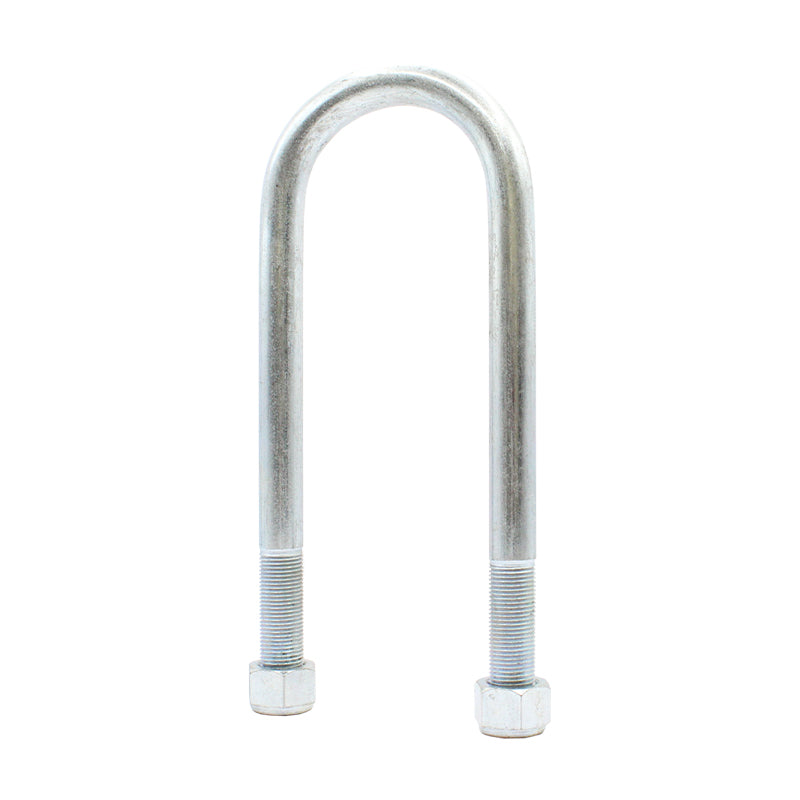 U-Bolts with Nyloc Nut 1/2″ Galvanised