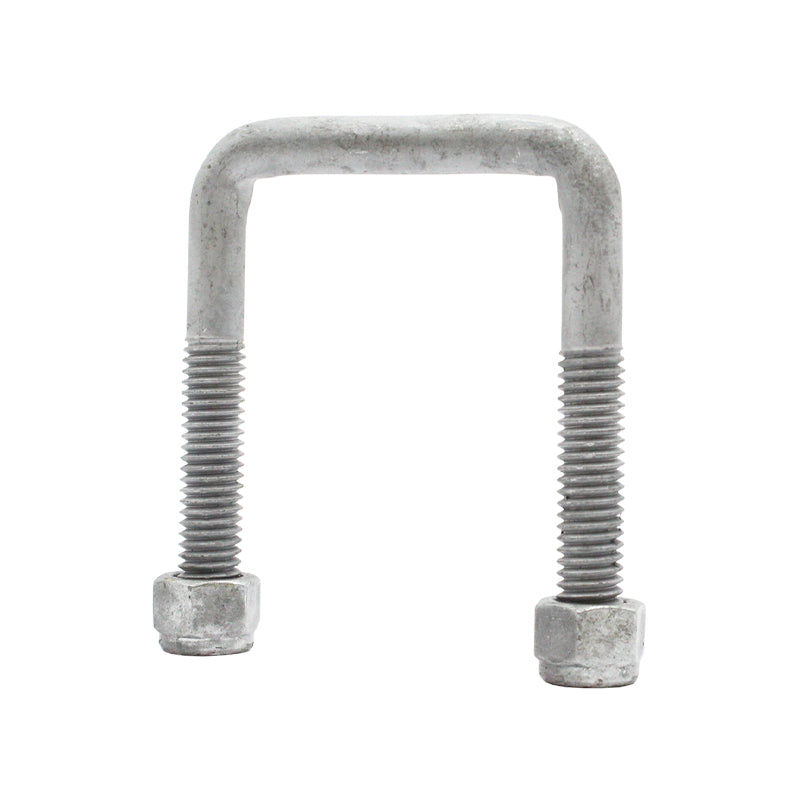 U-Bolts with Nyloc Nut 1/2″ Galvanised