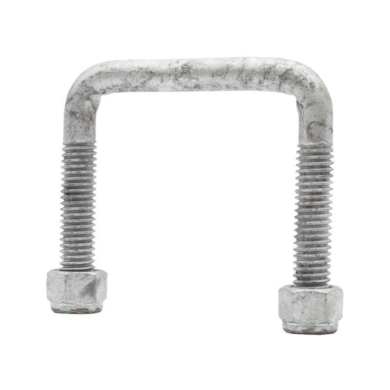 U-Bolts with Nyloc Nut 1/2″ Galvanised